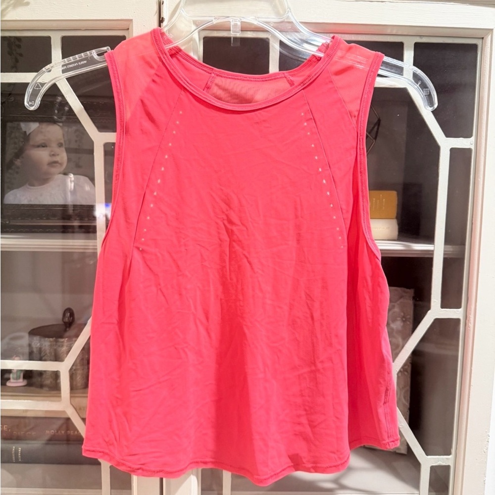 lululemon athletica Coral Pink Racerback Tank